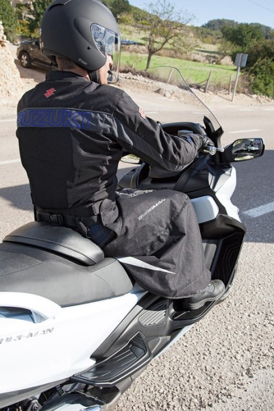 Wetterschutz für den Fahrer für Suzuki Burgman AN650 BJ. 2013-2017/ Burgman AN650 BJ. 2007-2012/ Bur