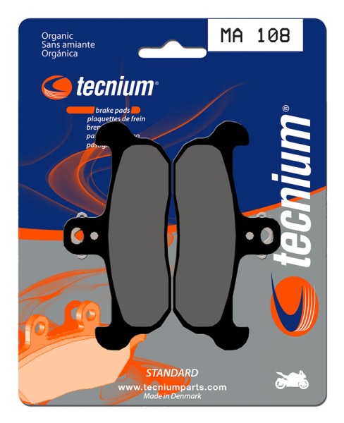 Tecnium Street Organische Bremsbeläge - MA108