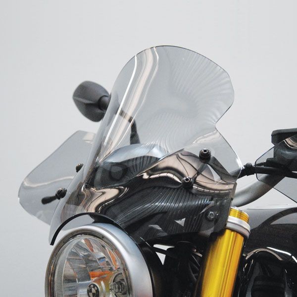 Mittlere Windschutzscheibe für BMW R nineT (15-20), leicht getönt