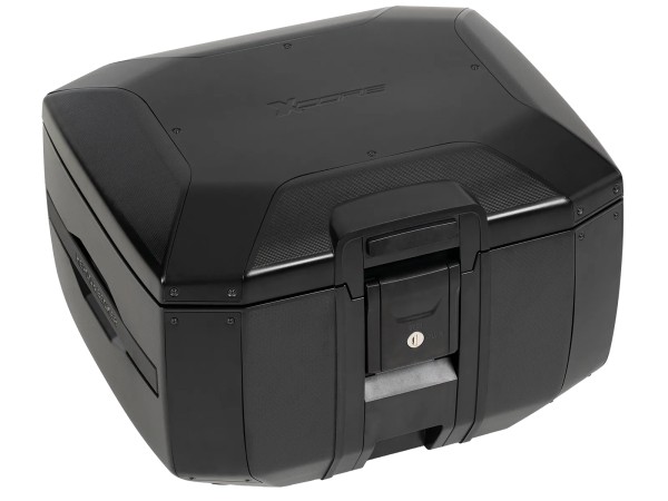 Xcore Topcase 40 schwarz mit schwarzer Blende für Smartrack Hepco & Becker