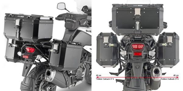 Seitenkofferträger ONE-FIT MONOKEY® CAM-SIDE für Suzuki V-Strom 1050 (Bj.20-) Givi