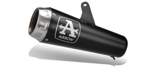 ARROW Auspuff DARK PRO-RACE Edelstahl schwarz für Kawasaki Z 1100 /SE (26-)