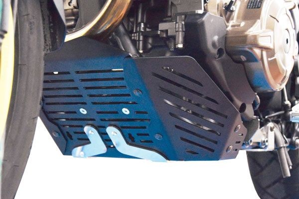 Motorschutzplatte für Honda CRF 1000 L Africa Twin, Alu, schwarz