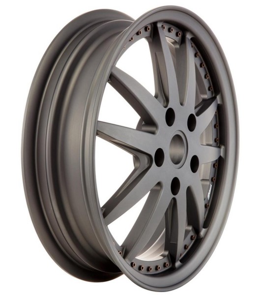Felge Sport vorne/hinten für Vespa GTS/​GTS Super/​GTV/​GT 60/​GT/​GT L/​946 125-300ccm, grau matt
