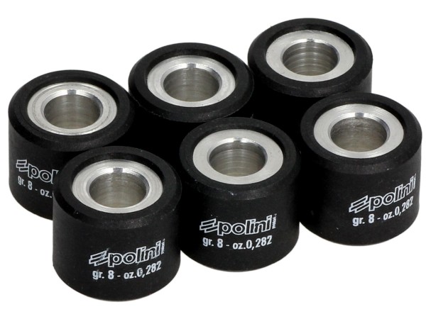 Polini Variatorrollensatz, 20x17 mm, 8,0 g, Stück: 6