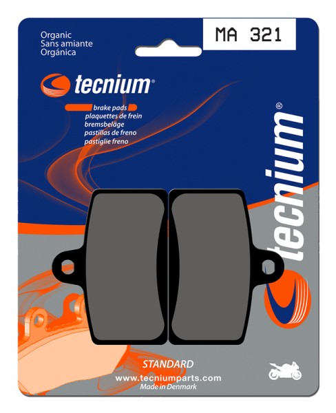 Tecnium Street Organische Bremsbeläge - MA321