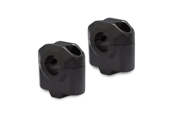 SW-Motech Lenkererhöhung, schwarz für Ø 22 mm Lenker, H=30 mm für Yamaha XT 660 R /X