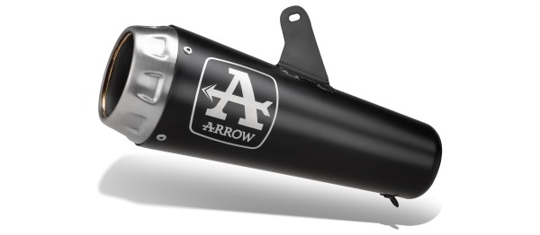 ARROW Auspuff PRO-RACE DARK Edelstahl für Triumph Scrambler 400X, Speed 400, ab Modelljahr 2024-