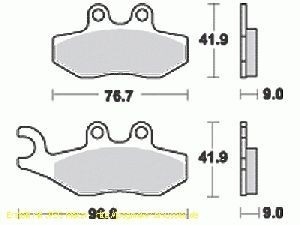TRW Bremsbelagsatz, Sintermetall, mit ABE, MCB744SRM