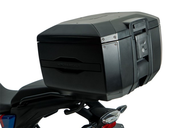 Smartrack Set inkl. Xcore Topcase 40 schwarz für BMW F 450 GS (25-) Hepco & Becker