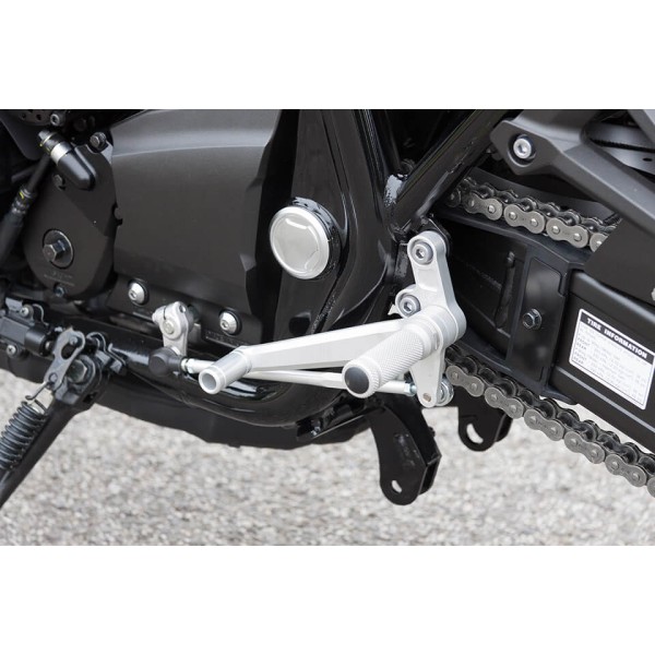 LSL Rastenanlage für Yamaha XJR 1300, XJR1200, silber