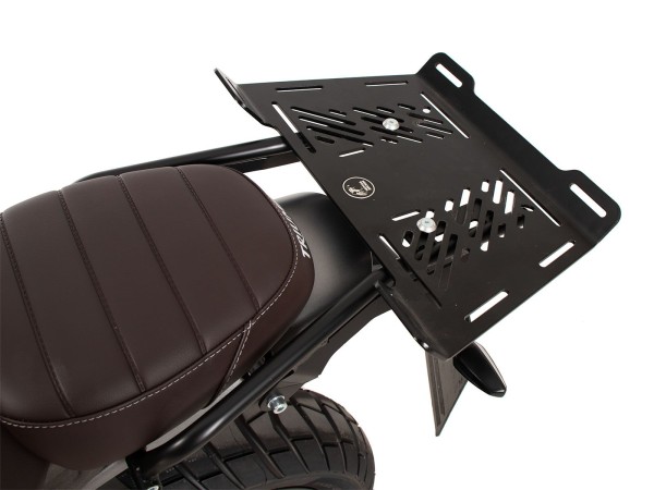 Gepäckbrückenverbreiterung schwarz für Triumph Scrambler 400 XC (25-) Hepco & Becker