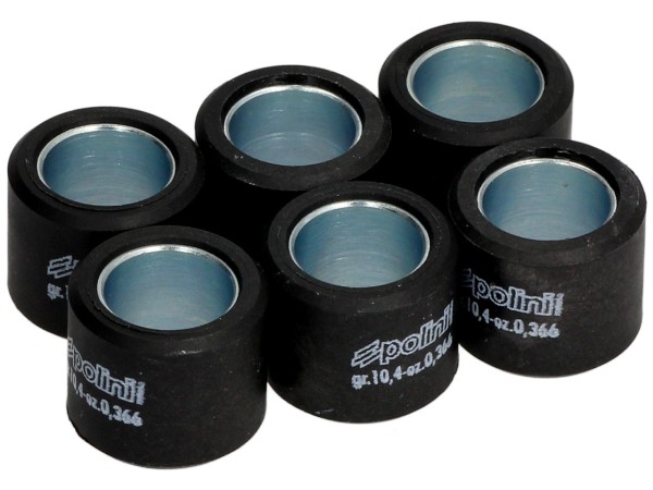 Polini Variatorrollensatz, 20x17 mm, 10,4 g, Stück: 6