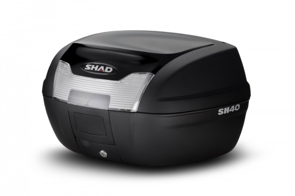 Shad Abdeckung schwarz metallic für Top Case SH40