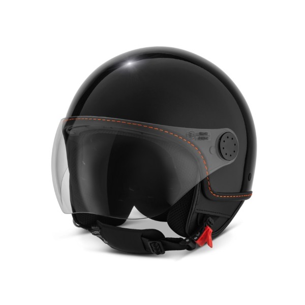 Vespa Jethelm Visor 4.0 schwarz / orange