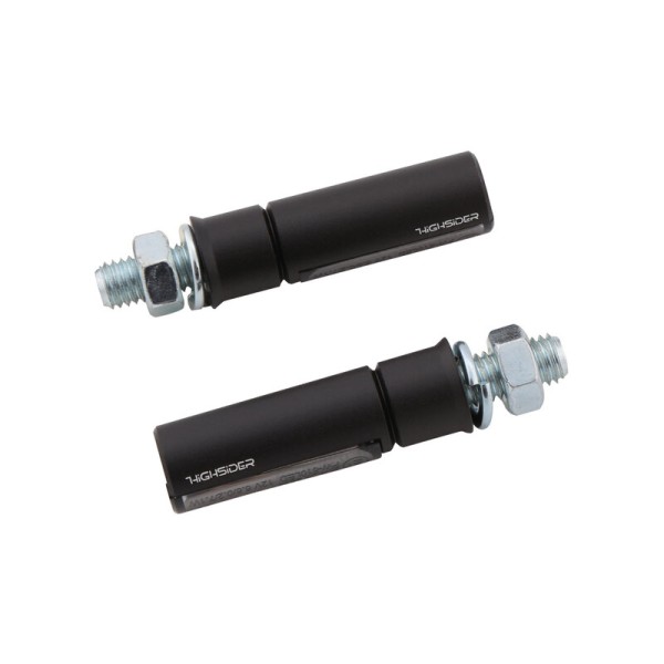HIGHSIDER Pro Conero-Black-Edition LED 3in1 Blinker-Rücklicht-Kombination Gehäuse Schwarz / Linse Ra