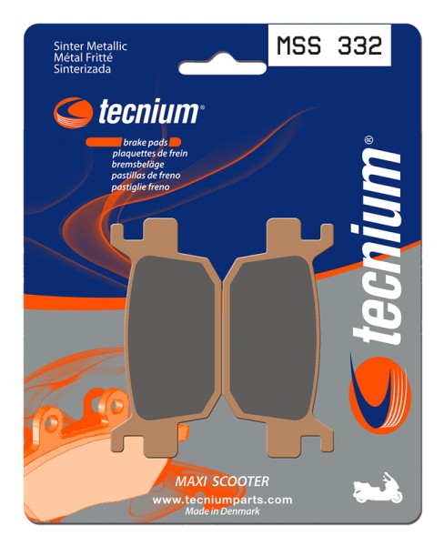Tecnium Maxi Scooter Sintermetall Bremsbeläge - MSS332