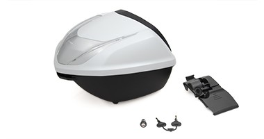 Top Case 35l (Mat Pearl Cool White) für Honda SH 150i (20-) Original