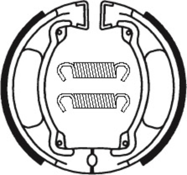 Tecnium Scooter/Street/Off-Road Organische Bremsbacken - BA032