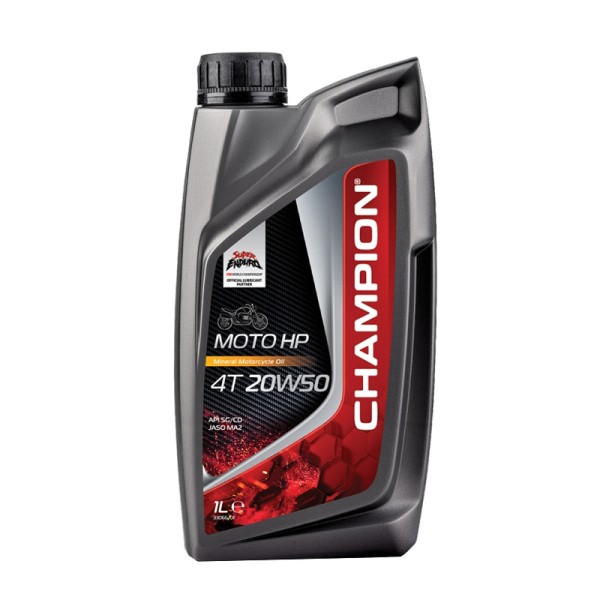 CHAMPION® Moto HP 4T 20W-50 Motoröl - 1 Liter