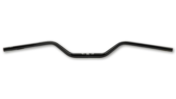 LSL X-Bar Alu-Lenker Flat Track X14, 1 1/8 Zoll, schwarz perlgestrahlt