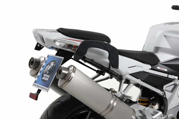 C-Bow Seitenträger schwarz für Aprilia Tuono 1000 R /Factory (09-11) Hepco & Becker