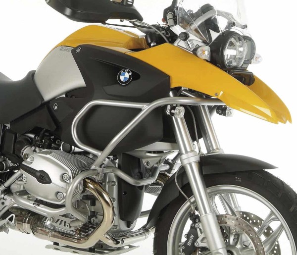 Tankschutzbügel silber für BMW R 1200 GS (04-07) Hepco & Becker