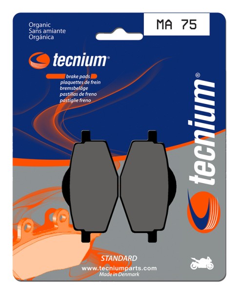 Tecnium Street Organische Bremsbeläge - MA75
