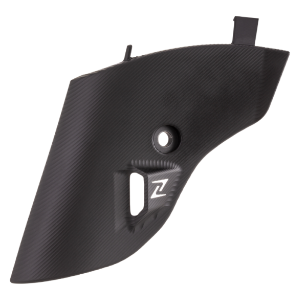 Gabelverkleidung ZELIONI für Vespa Primavera/​Sprint/Elettrica 50-150ccm, schwarz matt eloxiert