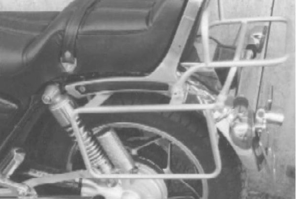 Rohrgepäckbrücke Topcase-Träger und Seitenkofferträger chrom für Honda VF 750 Custom (82-84)