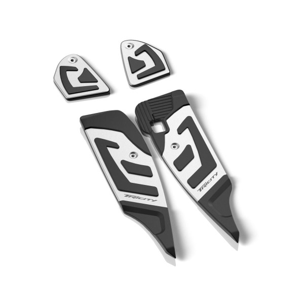 Trittbretter-Set Alu silber für Yamaha Tricity 300 (23-) Original