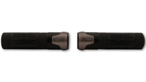 HIGHSIDER pro Akron Grip Rubber Titan 7/8 Zoll (22,2 mm), 132 mm