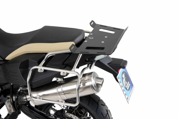 Gepäckbrückenverbreiterung schwarz für BMW F 800 GS Adventure Hepco & Becker