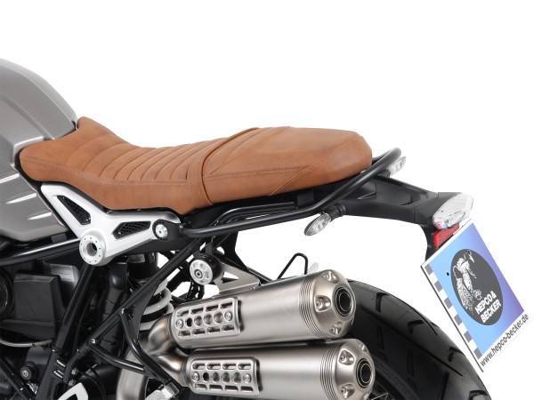 Soziushaltegriff / Reling schwarz für BMW R nineT Scrambler (16-23) Hepco & Becker