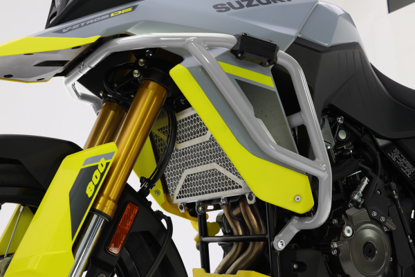 Sturzbügel grau aus Aluminium für Suzuki V-Strom 800 DE (23-)