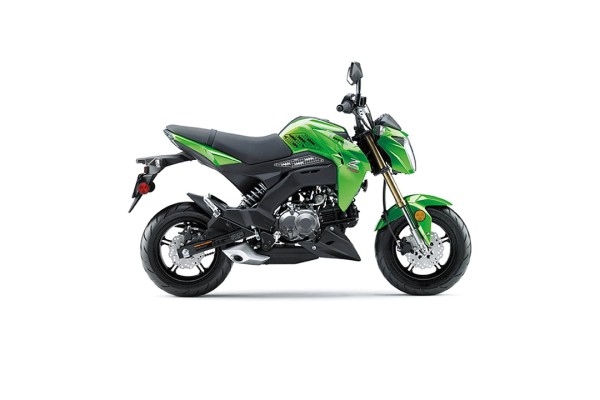 Stompgrip klar, Volcano, für Kawasaki Z125, 2018-20