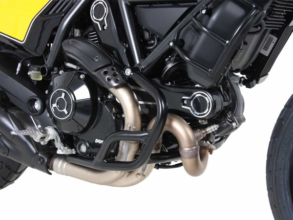 Motorschutzbügel schwarz für Ducati Scrambler 800 (19-22) Hepco & Becker