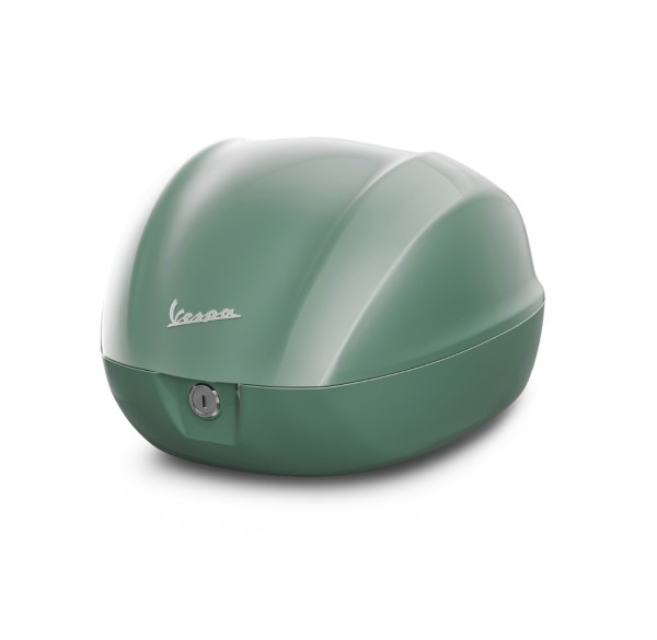Vespa Topcase 32L grün glänzend V33 ohne Rückenlehne