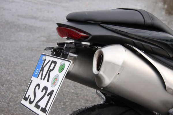 LSL Kennzeichenhalter für Triumph Speed Triple 1050 (11-15)