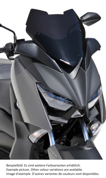 Windschild ERMAX Sport H 410 mm für Yamaha X-MAX 300, klar