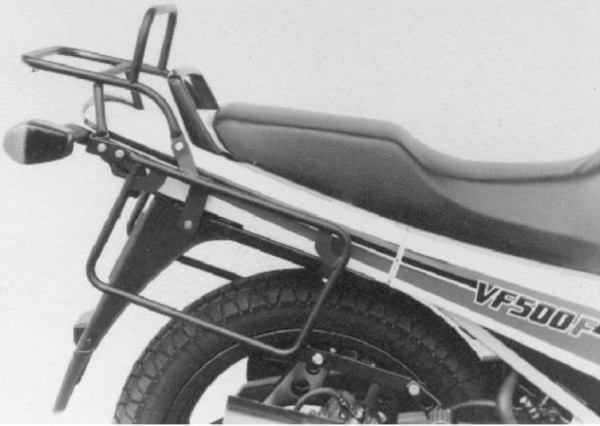 Rohrgepäckbrücke Topcase-Träger und Seitenkofferträger schwarz für Honda VF 500 F/F2 (84-87)