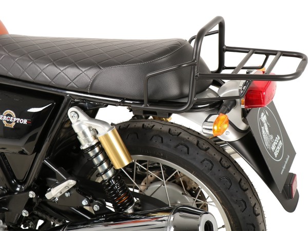Rohrgepäckbrücke Topcase-Träger schwarz für Royal Enfield Interceptor (2018-)