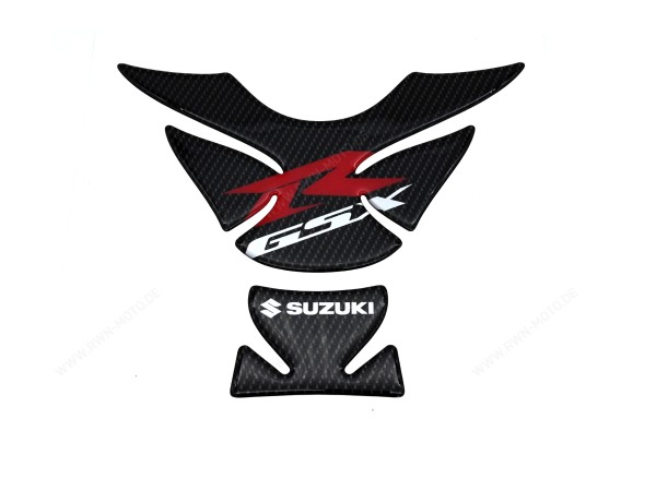 Tankpad GSX-R, Carbon Optik für Suzuki GSX-R1000 BJ. 2009-2011/ 2012-2016