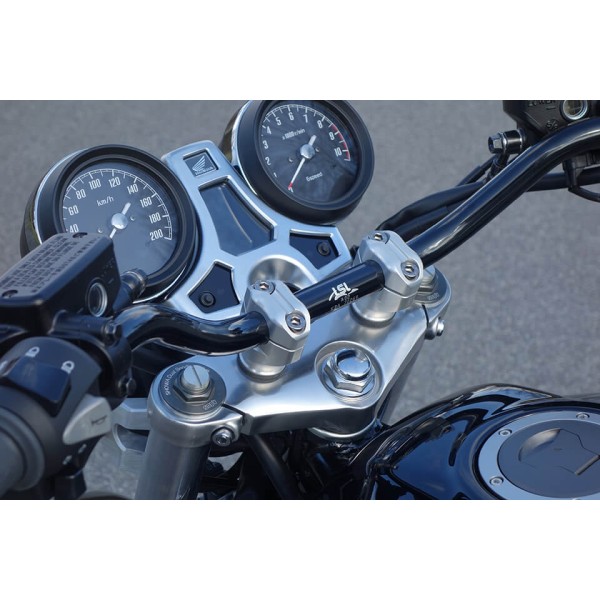 LSL Klemmbock-Kit für Honda CB1100RS, 2017-, silber