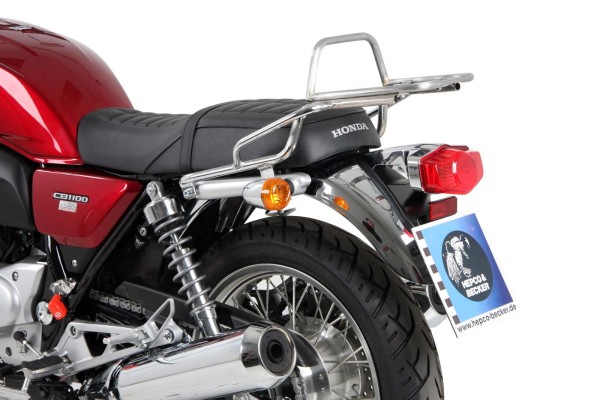 Rohrgepäckbrücke Topcase-Träger chrom für Honda CB 1100 EX (14-16) Hepco & Becker