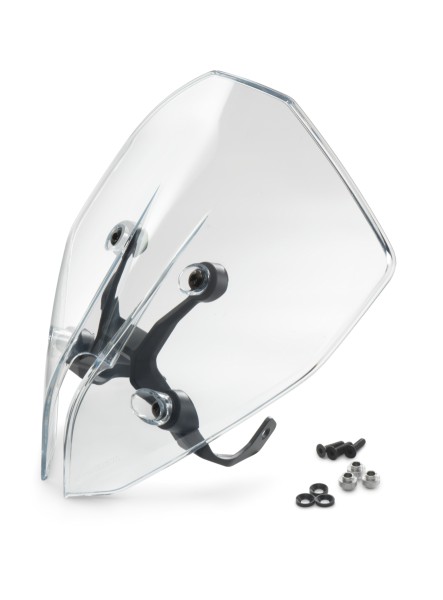 KTM Windschild transparent für 790 Duke (Bj.18-) / 890 Duke (Bj.20-)