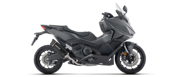 ARROW Auspuff DARK INDY RACE kurz für Honda Forza 750 2025-, Aluminium schwarz