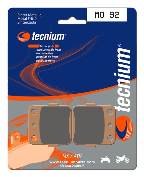 Tecnium MX/ATV Sintermetall Bremsbeläge - MO92