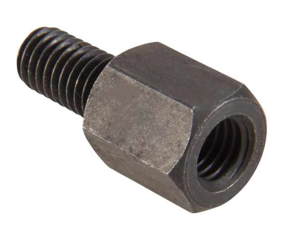 Spiegeladapter Innengewinde M8 links, Außengewinde M8 rechts