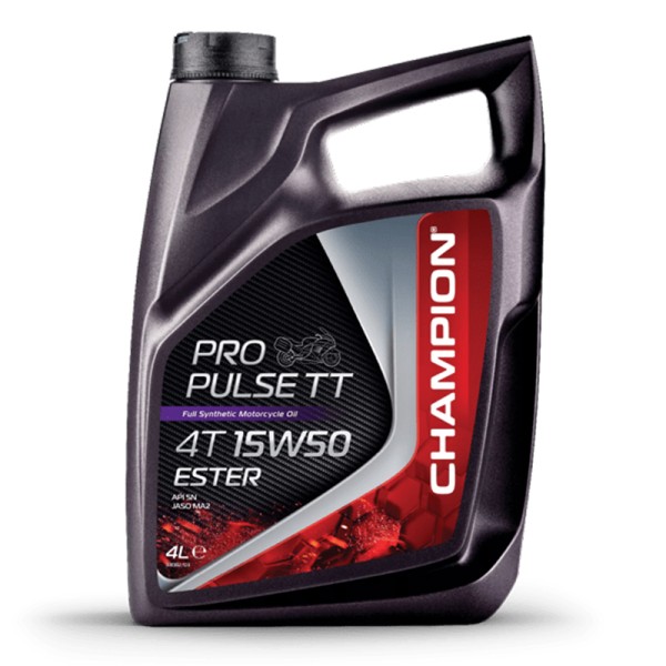 CHAMPION® Pro Pulse TT 4T 15W-50 Ester Motoröl - 4 Liter - Aprilia Shiver 750 GT (2009-2011)